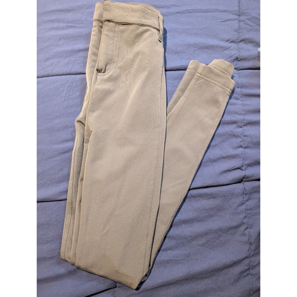 32 Degrees Cool Womens Green Stretch Pants Casual Comfort Fit Trousers - Size 16